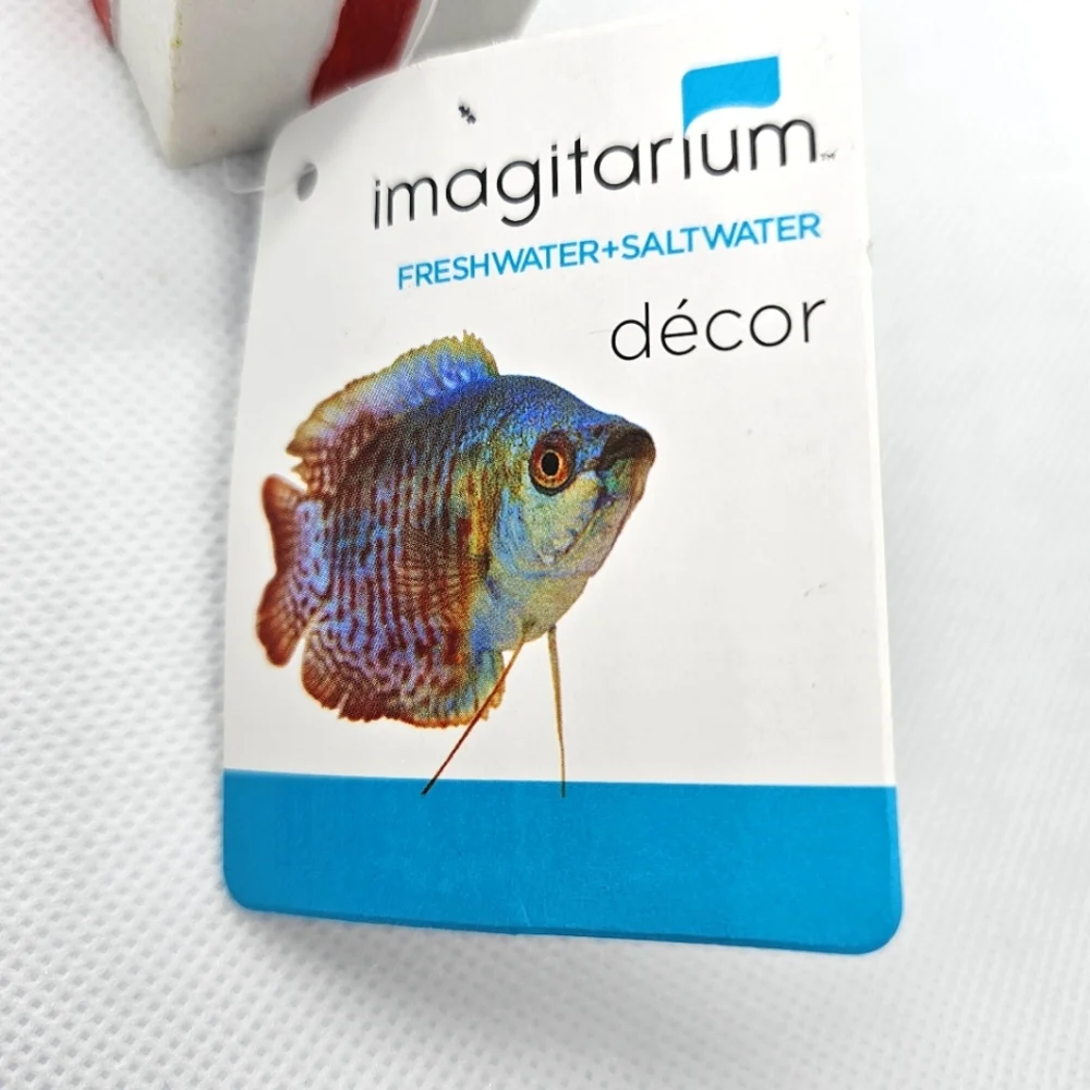 Imagitarium Christmas Gift Box Aquarium Decor